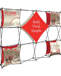 Xclaim 10ft Fabric Popup Display Kit 02